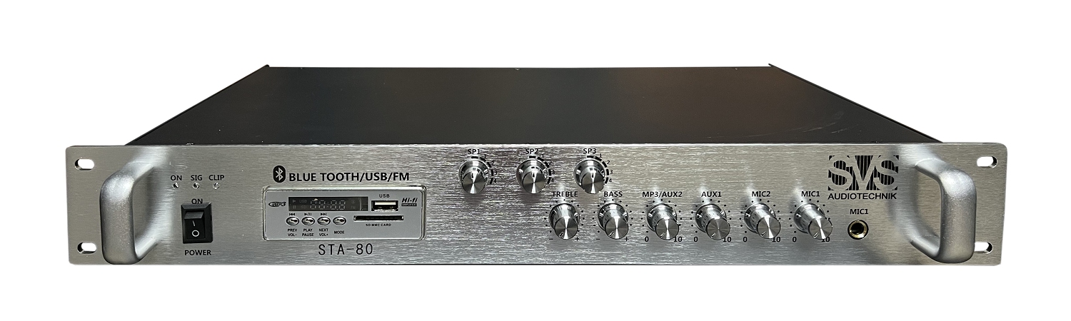 SVS Audiotechnik STA-80 Микшер-усилитель для систем Public Address в Нурлате