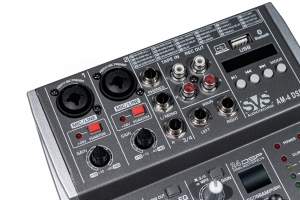 SVS Audiotechnik mixers AM-4 DSP Аналоговый микшерный пульт, 4-канала в Нурлате